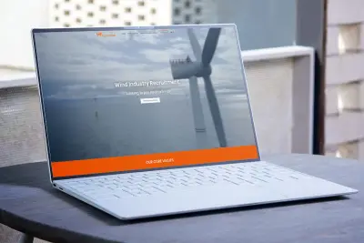 “RedFoxWind” website – main image