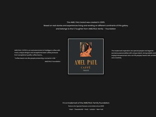 „Amel Paul Caffè“ svetainė – vaizdas 4
