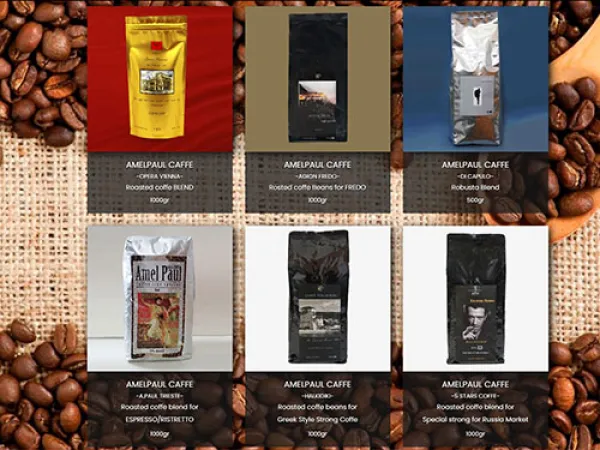 „Amel Paul Caffè“ svetainė – vaizdas 2