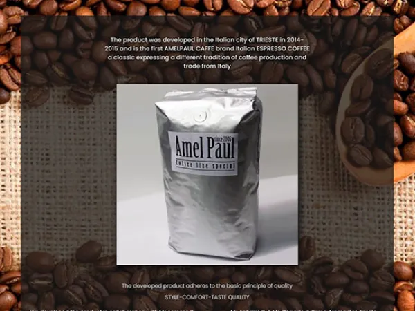 „Amel Paul Caffè“ svetainė – vaizdas 7