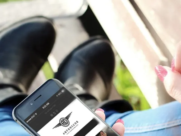 „Autodecor“ svetainė – mobilioji versija