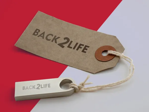 “Back2Life Associates” logo – presentation