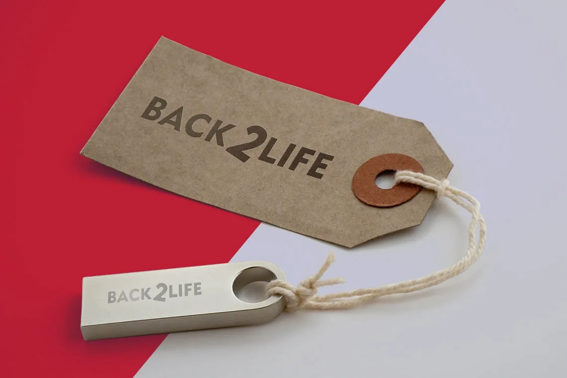 “Back2Life Associates” logo – presentation