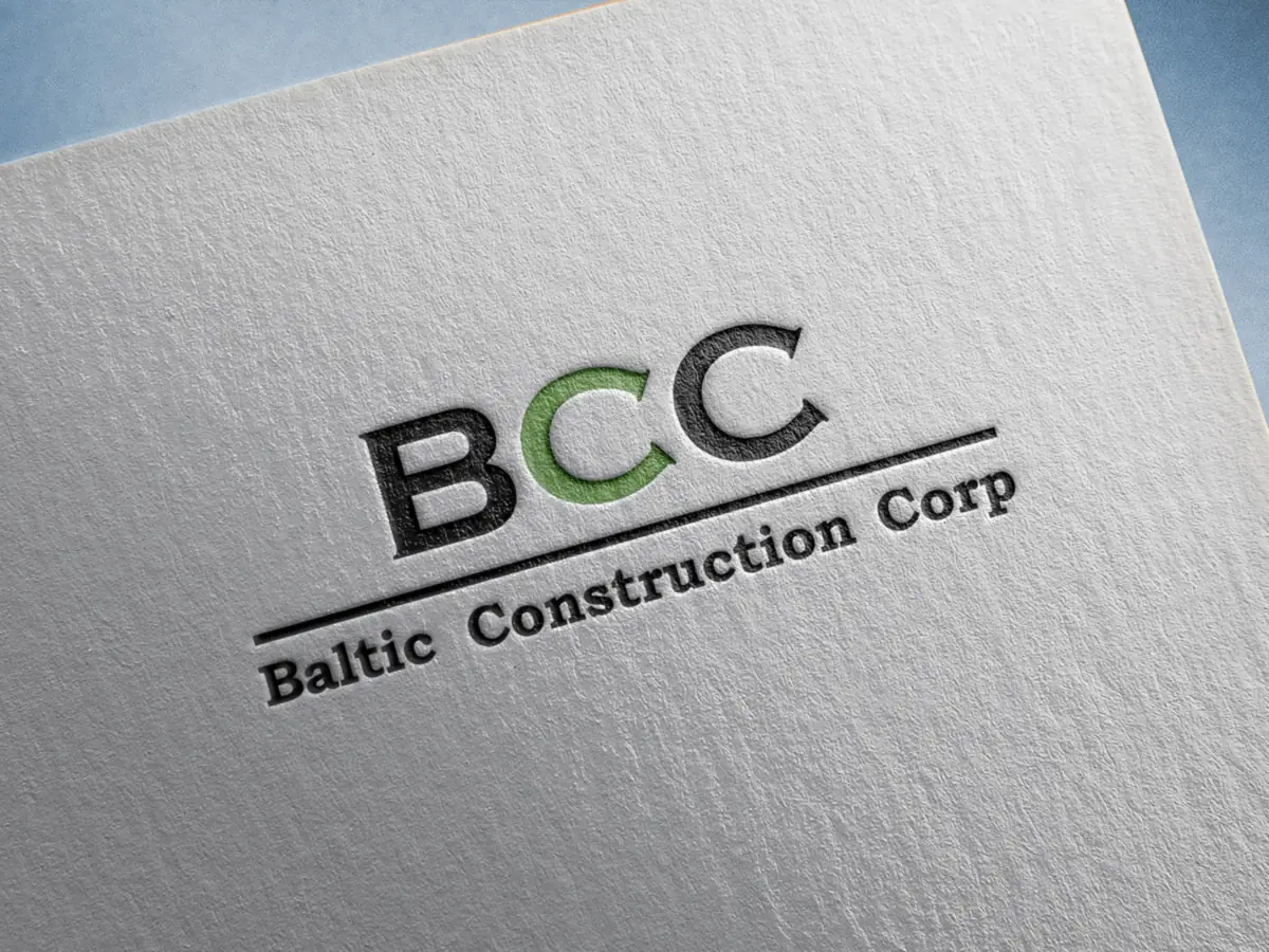 Логотип «Baltic Construction Corp» – презентация