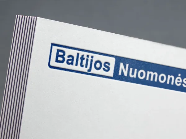 “Baltijos nuomonės” logo – presentation
