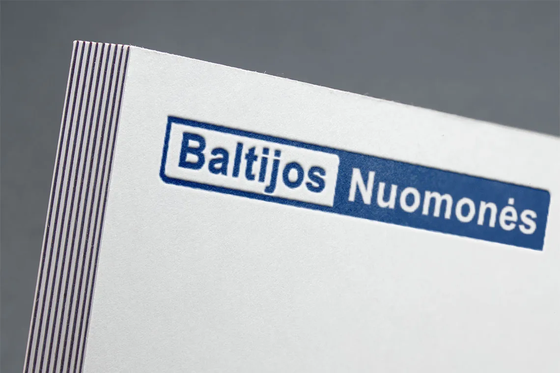 “Baltijos nuomonės” logo – presentation