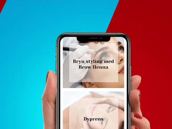 „Beauty Instinct“ svetainė – mobilioji versija