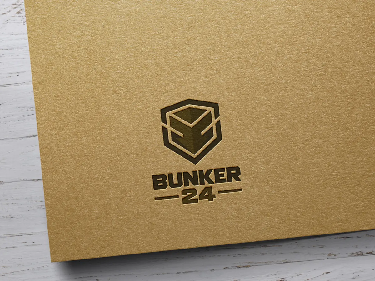 Логотип «Bunker24» – презентация