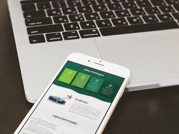 „Dažymo centras“ svetainė – mobilioji versija