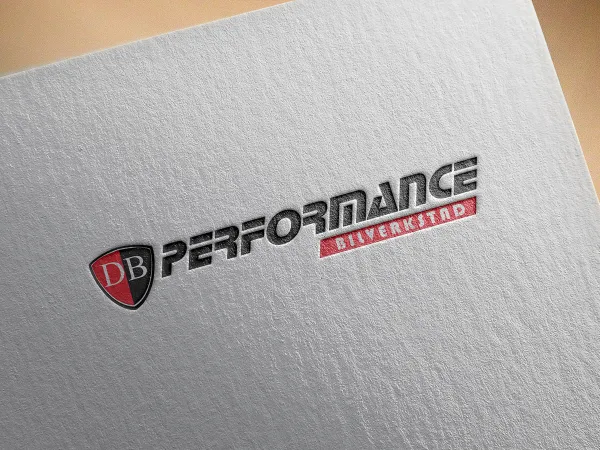 “DB Performance Bilverkstad” logo – presentation
