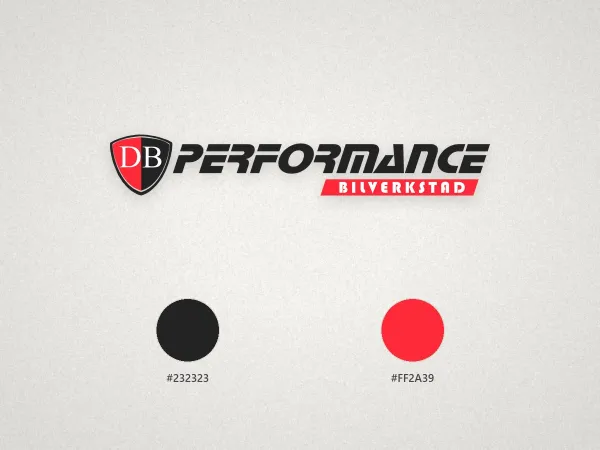 “DB Performance Bilverkstad” logo – image 2
