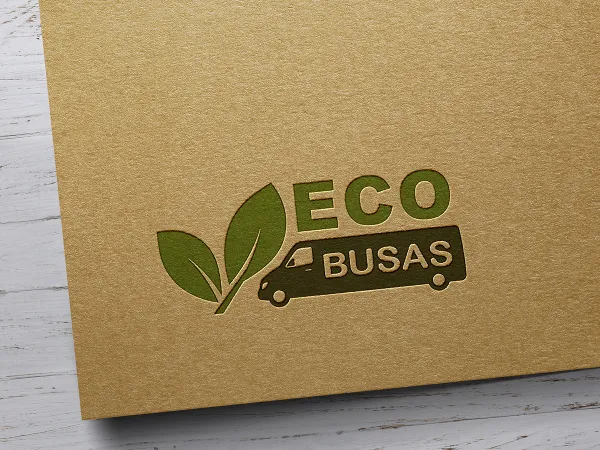 “ECO busas” logo – presentation
