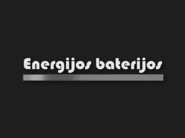 Логотип «Energijos baterijos» – изображение 2