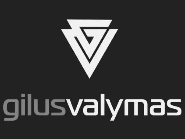 “Gilus Valymas” logo – on a dark background