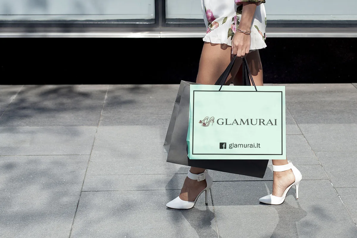 Логотип «Glamurai» – презентация