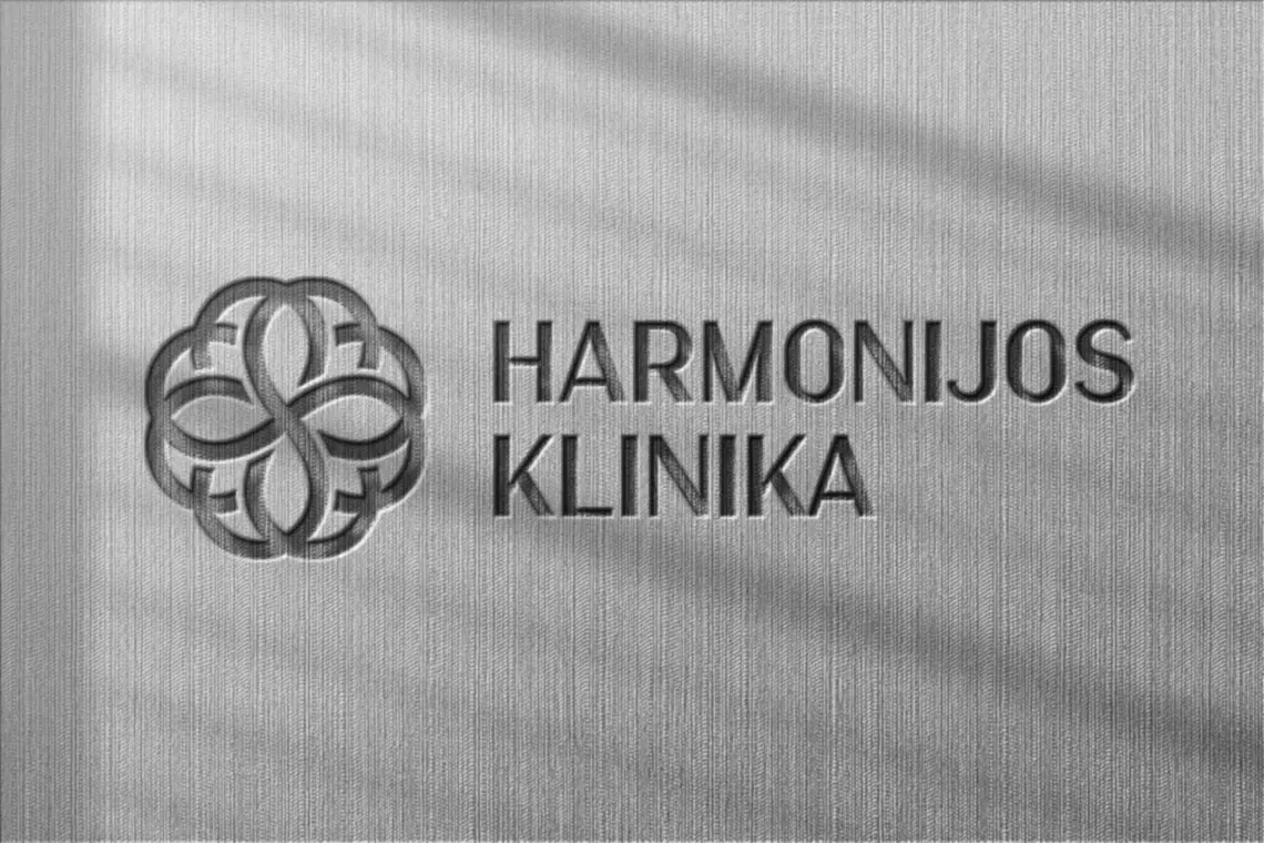 “Harmonijos klinika” logo – presentation