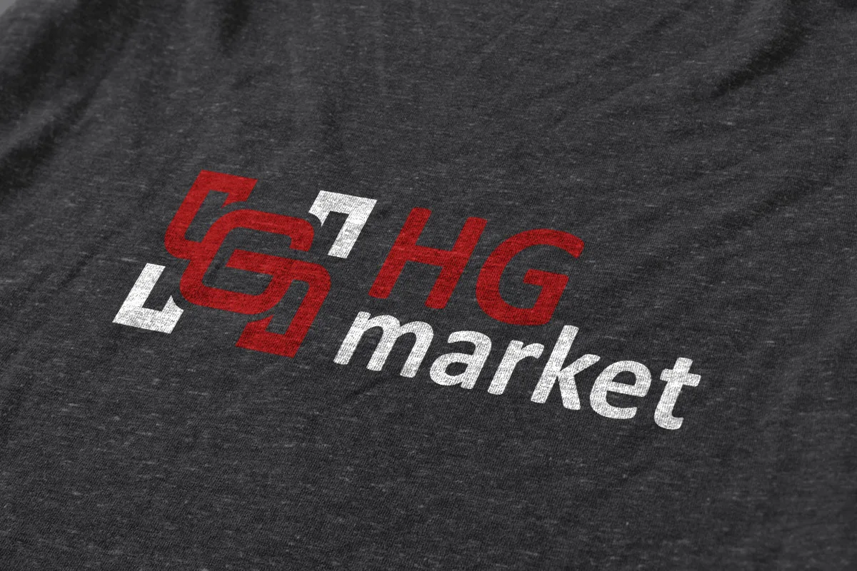 “HG Market” logo – presentation