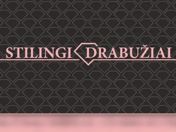 „I Love Fashion“ dizainas – vizitinė kortelė