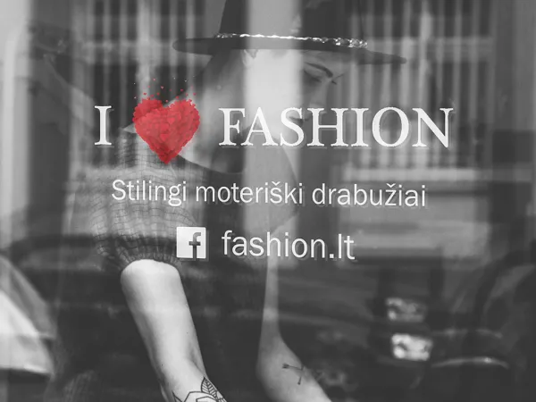 „I Love Fashion“ dizainas – pagrindinis vaizdas