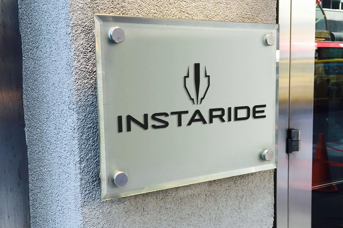 Логотип «UAB Instaride» – презентация