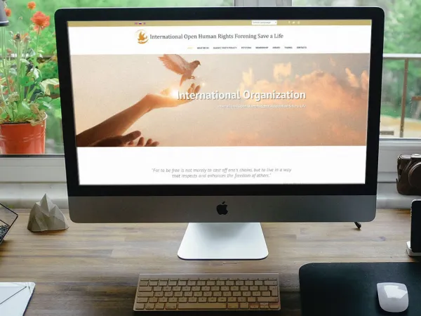 „International Open Human Rights“ svetainė – pagrindinis vaizdas