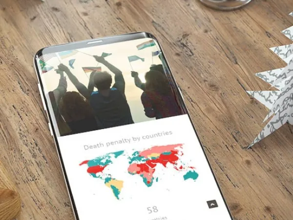 „International Open Human Rights“ svetainė – mobilioji versija
