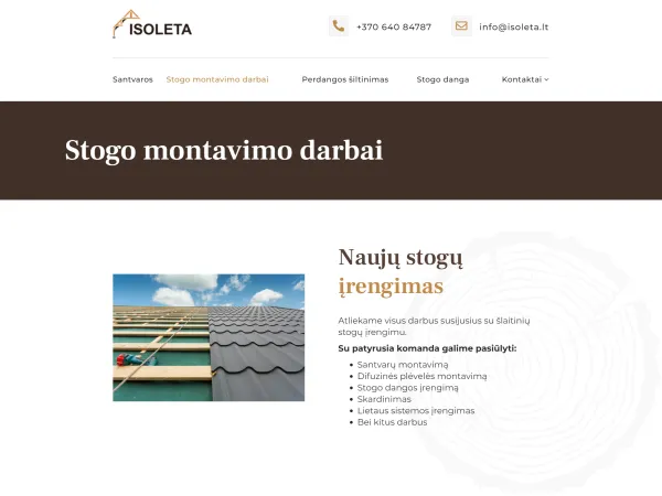 „Isoleta“ svetainė – vaizdas 8