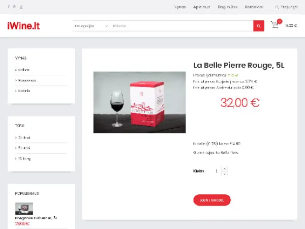 Интернет-магазин «iWine» – изображение 6