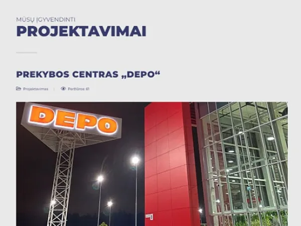 „Jėgos tinklai“ svetainė – vaizdas 8