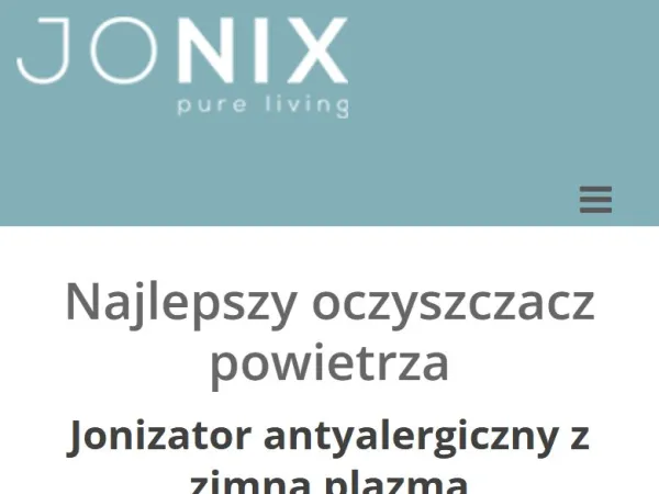 „JONIX Polska“ svetainė – mobilioji versija
