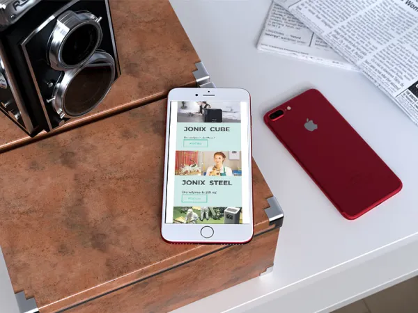 „Jonix Air Shop“ el. parduotuvė – mobilioji versija
