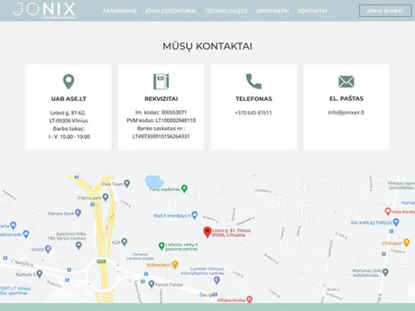 „Jonix Air Shop“ el. parduotuvė – vaizdas 8