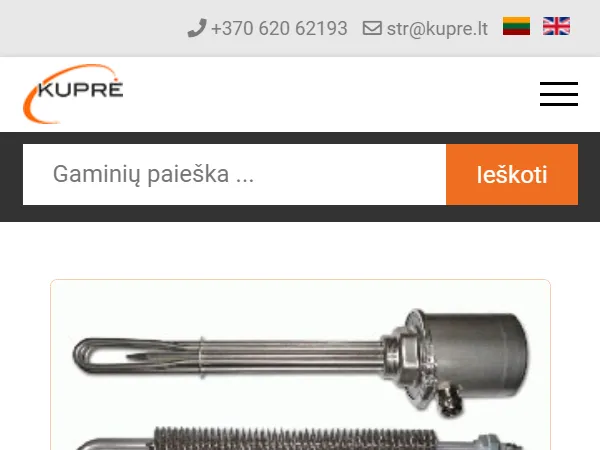 „UAB Kuprė“ el. parduotuvė – produkcijos katalogas