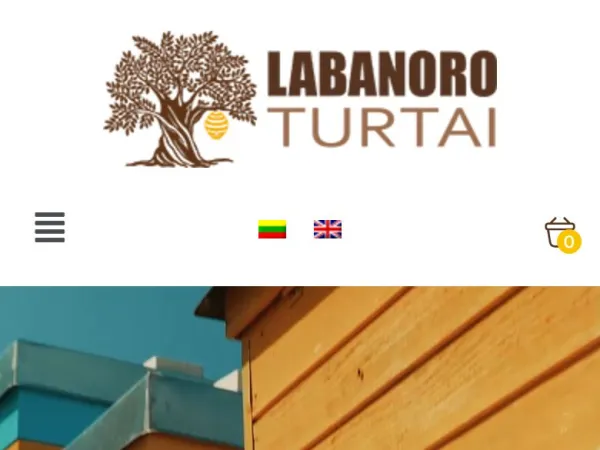 „Labanoro turtai“ el. parduotuvė – mobilioji versija