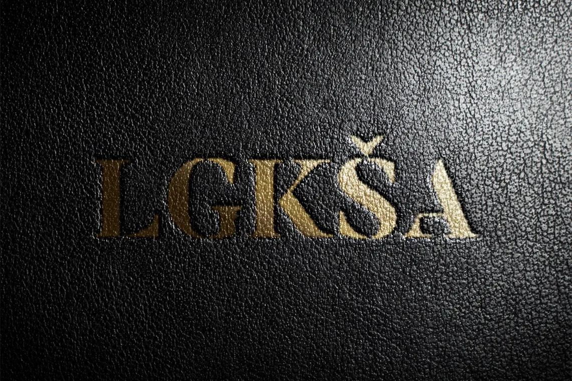 “LGKŠA” logo – presentation