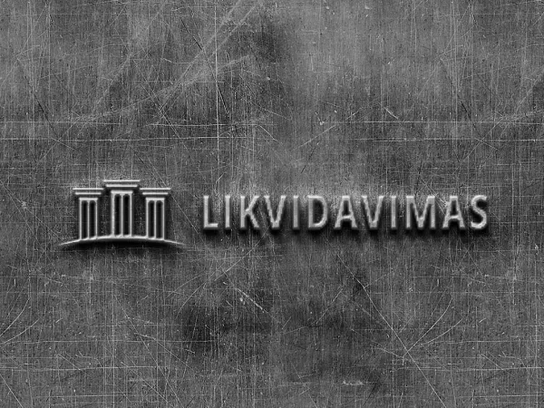 “Likvidavimas” logo – presentation