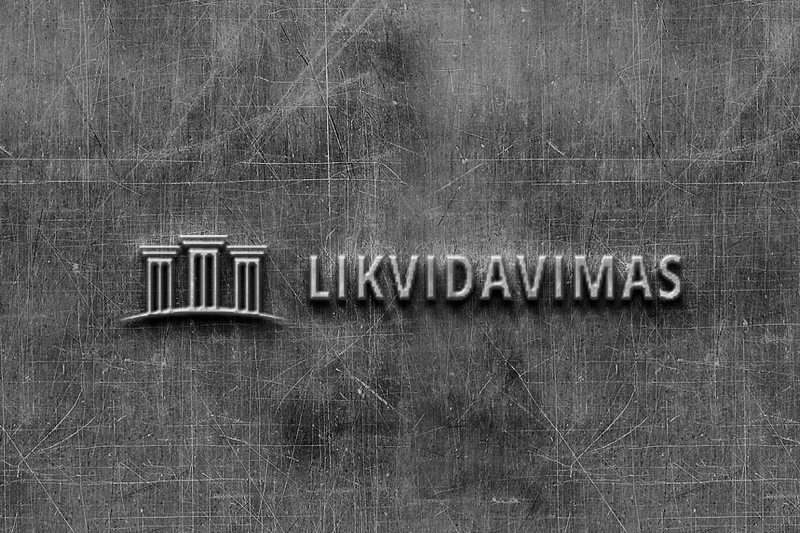 “Likvidavimas” logo – presentation
