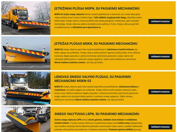 „Meiren Engineering“ svetainė – vaizdas 5