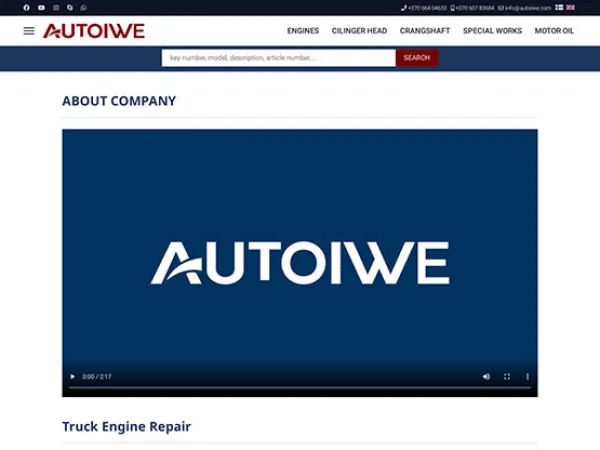 „Autoiwe / Motorlager“ el. parduotuvė – vaizdas 6