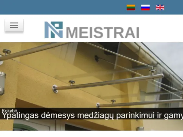 „NP Meistrai“ svetainė – mobilioji versija