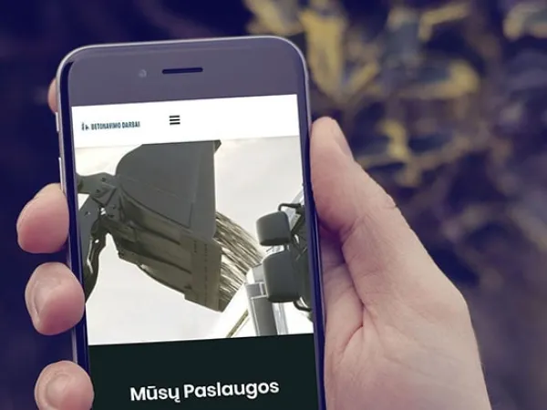 „Pamatai lengvai“ svetainė – mobilioji versija