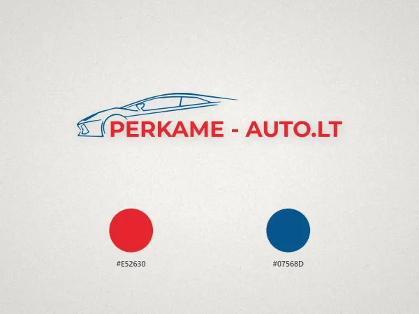 “Perkame-auto.lt” logo – image 2