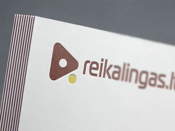 “Reikalingas.lt” logo – presentation