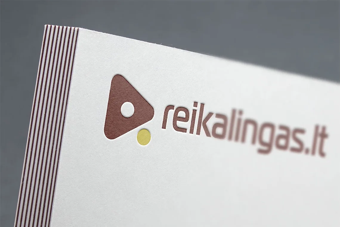 “Reikalingas.lt” logo – presentation