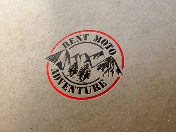 “Rent Moto Adventure” logo – presentation