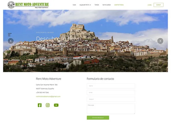 „Rent Moto Adventure“ el. parduotuvė – vaizdas 8