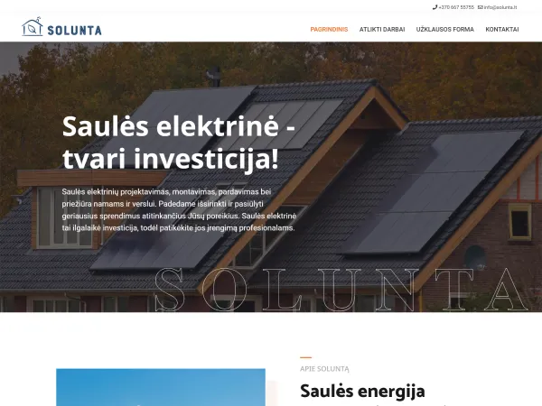 „Solunta“ svetainė – vaizdas 2
