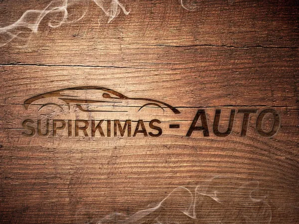 “Supirkimas-auto” logo – presentation