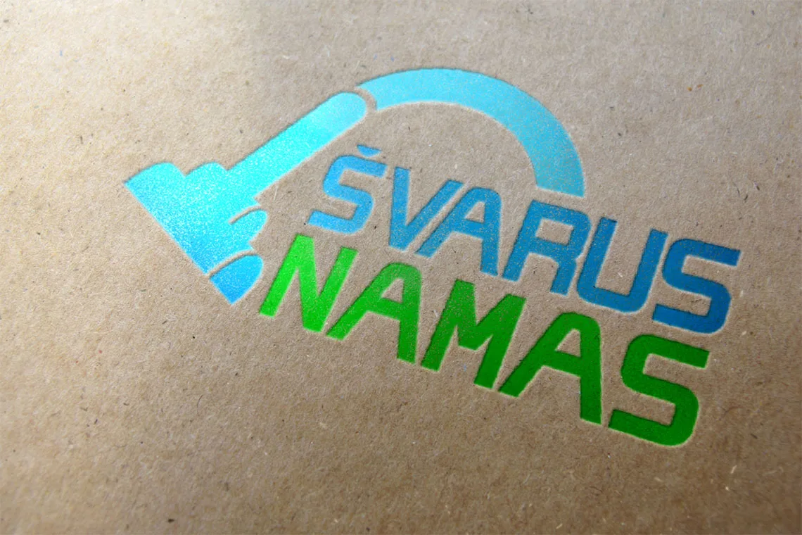 Логотип «Švarus Namas» – презентация