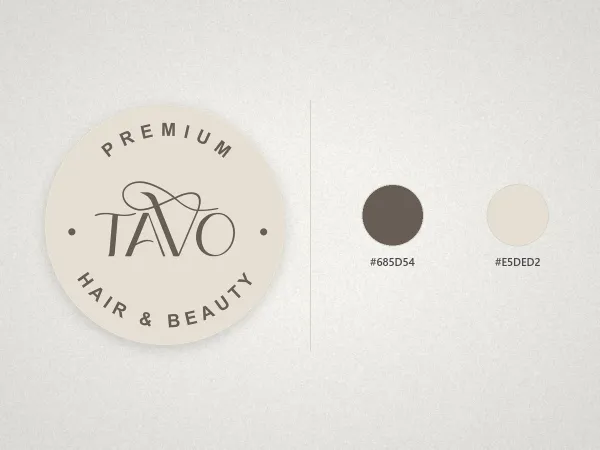 „Tavo Premium Hair & Beauty“ logotipas – vaizdas 2